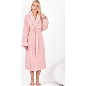Dámský župan Dámský župan LaL 2592 Camea Světle růžová XL