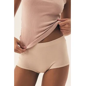 Dámské spodní prádlo 2 PACK Francouzské kalhotky Henderson 42857-K003 - vyšší pas Barevná XL