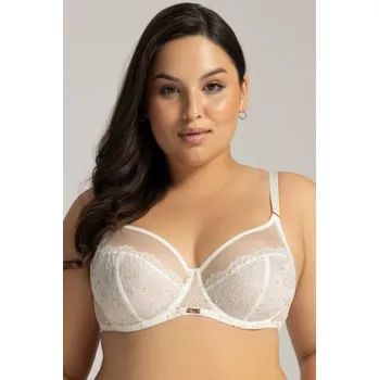 Dámské spodní prádlo Nevyztužená podprsenka Ava Lingerie 1396 Crystal Ecru 75F