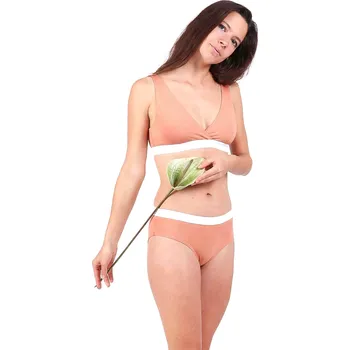 Kalhotky Kalhotky hipsterky biobavlna meruňkové Velikost: XS