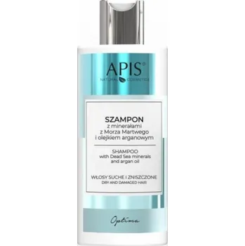 Šampon Apis APIS_Optima Šampon šampon pro normální vlasy se sklonem k mastným vlasům s minerály z Mrtvého moře a citronovou trávou 300 ml