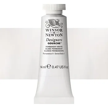 Vodová barva Kvašová barva Winsor & Newton - Permanent White Balení: 14 ml