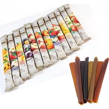 Sušené ovoce Ovocná trubička Broskev sladká 140g NARA NATUR