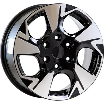 Alu kolo Alu kola Arceo DY1876, 16x6.5 6x130 ET50, černá + leštění (zátěžová)