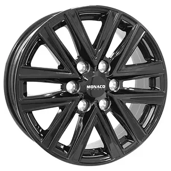 Alu kolo Alu kola MONACO WHEELS VT1, 18x8 6x139.7 ET54, černá lesklá (zátěžová)