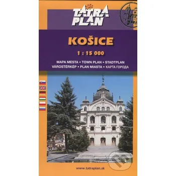 Záložka Košice 1:15 000 - TATRAPLAN TATRAPLAN