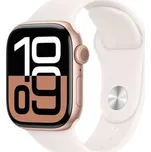 Apple Watch 41/40/38mm světle ruměný sportovní řemínek S/M