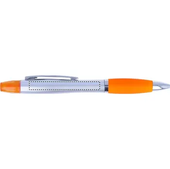 2 v 1 plastové pero Tamponový tisk (max. 1 barva, 7x60mm) 1 barva 15 BARREL LEFT HANDED