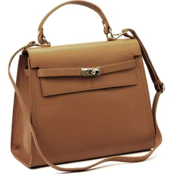 Kabelka Kožená kabelka Luka 24-059 Camel