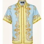 Versace Chlapecká Krátké Rukávy Košile Barocco Z Hedvábí,...