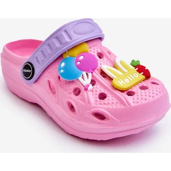 Dívčí baleríny Boto Dětské pěnové lehké sandály Crocs Sweets Barva: Růžová, Velikost: 28