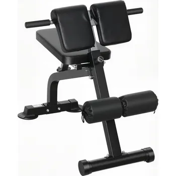 SPORTNOW Tréninková lavice SPORTNOW, posilovací lavice, fitness lavice, ocelový rám, černá barva