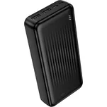 Borofone - Power Bank (BJ78A) - 2 x USB, USB-C, Micro-USB, LED indikátor, 20000mAh - černá