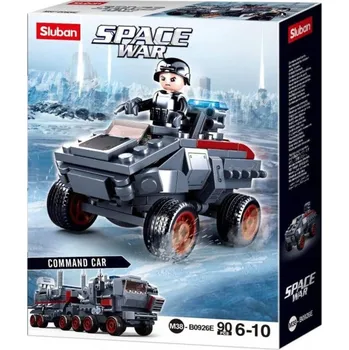 Dětské zboží Sluban Space War Obrněné podpůrné vozidlo 90 dílků + 1 figurka 6v1 (stavebnice)