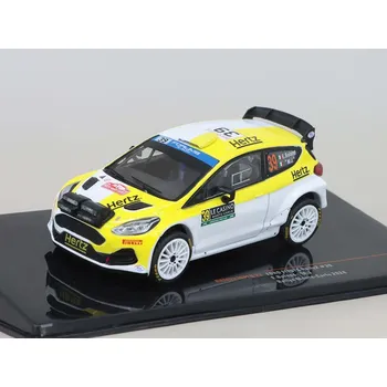 autíčko Ford Fiesta Rally2 #39 Rallye Monte-Carlo 2024 E.Boland/M.Josef 1:43 Ford Fiesta Rally - kovový model