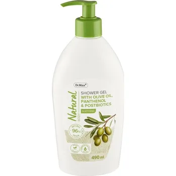 Koupelová kosmetika Dr. Max Natural Sprchový gel s olivovým olejem 490 ml