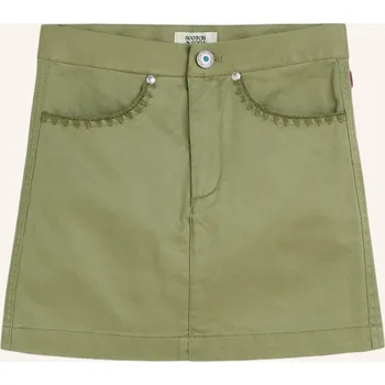 Dámská sukně Scotch & Soda Dívčí Sukně, olivová, 164