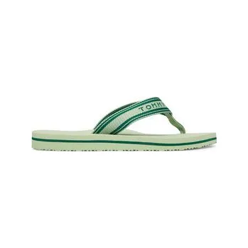 Dámská obuv Žabky Tommy Hilfiger Th Webbing Summer Sandal FW0FW09193 Zelená 36