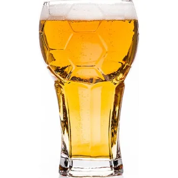 Sklenice Fotbalový půllitr - sklenice ve tvaru míče