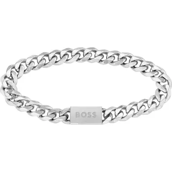 Náramek Hugo Boss Stylový ocelový náramek 1580144 17,5 cm + 2 měsíce na vrácení zboží