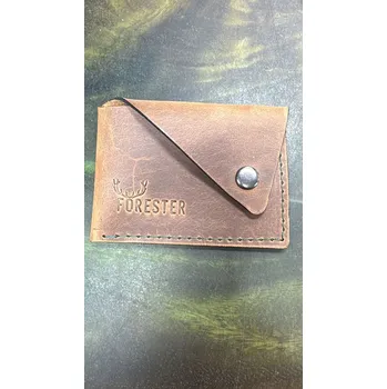 Peněženka FORESTER - kožená minimalistická peněženka hnědá