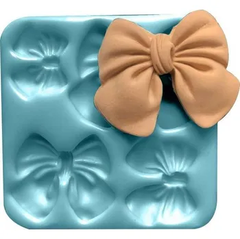 Přisada na vaření a pečení Silikonová formička mašlička 7x7cm - Cakesicq | Cukrářské potřeby