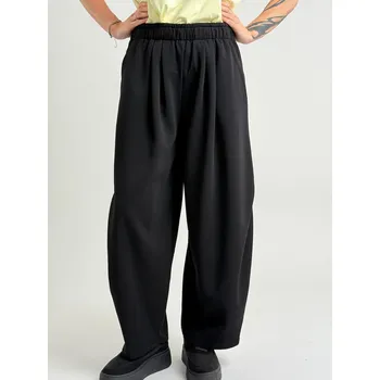 Dámské kalhoty Voga Móda Černé kalhoty ELIZA 6020 Černá, UNI S-XL