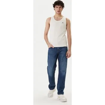 Lacoste Tank top TH0030 Bílá Slim Fit 8