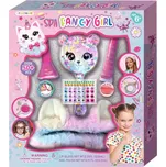 Kosmetický dětský set Fancy Girl s plyšovou čelenkou s ušima