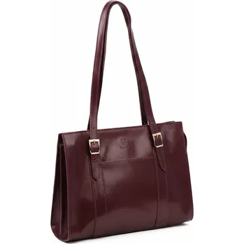 Kabelka Kožená kabelka Florence 54 Bordo