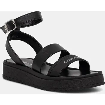 Dívčí sandály Dětské sandály Calvin Klein Jeans V4A2.83261.32.34 černá 99X, EUR 33