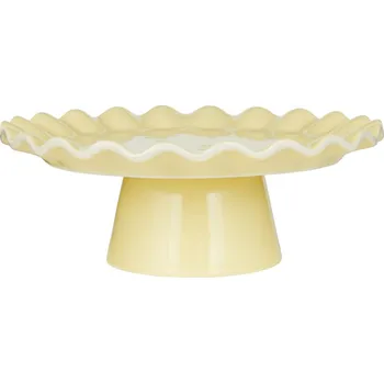Butlers LILLY Podnos na dort 28 cm - žlutá