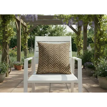 Polštář Vzorovaný venkovní polštář s výplní MARKO vzor 140 - 50x50 cm Mybesthome Polštář je již včetně vyjímatelné výplně.