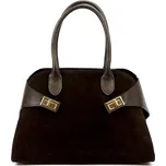 Kožená kabelka Luka 26-006 Brown