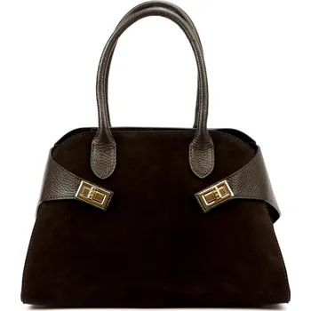 Kabelka Kožená kabelka Luka 26-006 Brown