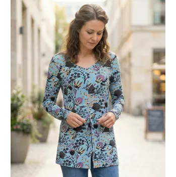 Dámské tričko Kixmi Marina Modrá S