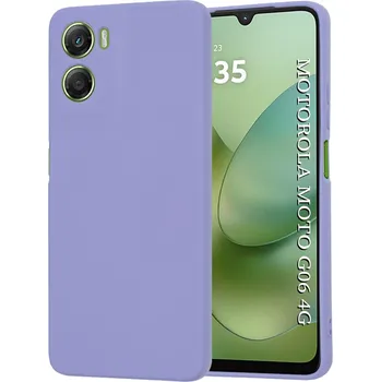 Pouzdro na mobilní telefon Techsuit - SoftFlex - Motorola Moto G06 - světle fialový