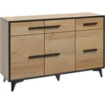 Komoda FRIDA K3D3S - dub riviera