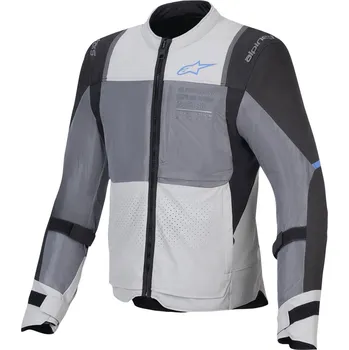 Moto bunda Bunda na motorku Alpinestars ST-2 Air světle šedo-šedo-černá 2XL