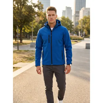 Pánská softshellová bunda Pánská softshellová bunda ALTISPORT NoPrint NP/ALM225 KRÁLOVSKÁ MODRÁ XXL