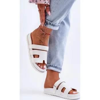 Dámské pantofle Boto Dámské klasické sandály Molie Barva: Bílá, Velikost: 38