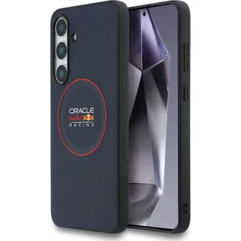 Pouzdro na mobilní telefon Red Bull MagSafe kožený kryt na Samsung - Red Ring-Námořnická modrá / Samsung Galaxy S25 FE