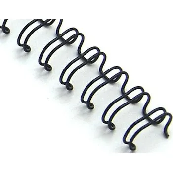 Vázací hřbet Hřbety pro vazbu kovovou černé 8 mm 5/16