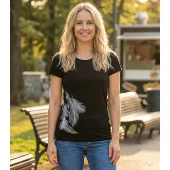 Dámské tričko Dámské triko ALTISPORT CARRYOVER ALW112/PUSTA ČERNOSTŘÍBRNÁ XS