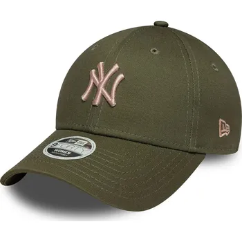 Pokrývka hlavy kšiltovka New Era 9FO League Essential Midi MLB New York Yankees - New Olive one size