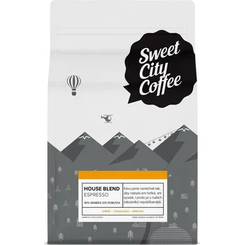 Káva Sweet city coffee Market Blend Espresso zrnková káva