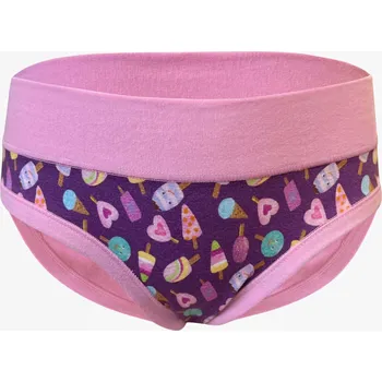 GINA 20026P Kalhotky klasické dívčí Barva: Orchidej-Levandulová, Velikost: 152/158