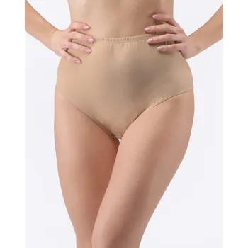 Dámské oblečení GINA 11087P Kalhotky klasické v nadměrných velikostech Barva: Béžová, Velikost: 3XL/4XL