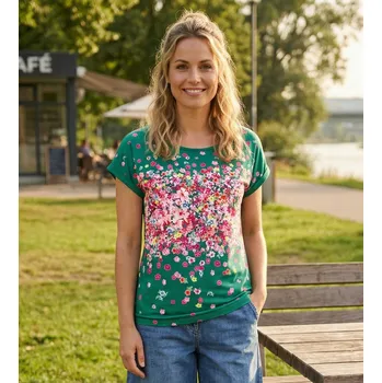 Dámské tričko Dámské triko KIXMI SAMANTHA ZELENÁ XS