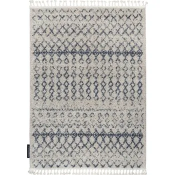 Koberec Kusový koberec Berber Agadir G0522 cream and grey 80x150 cm